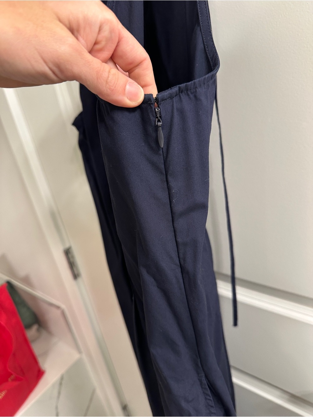 Banana Republic Navy Sleeveless Maxi Dress - women’s 12 - Picture 5 of 10